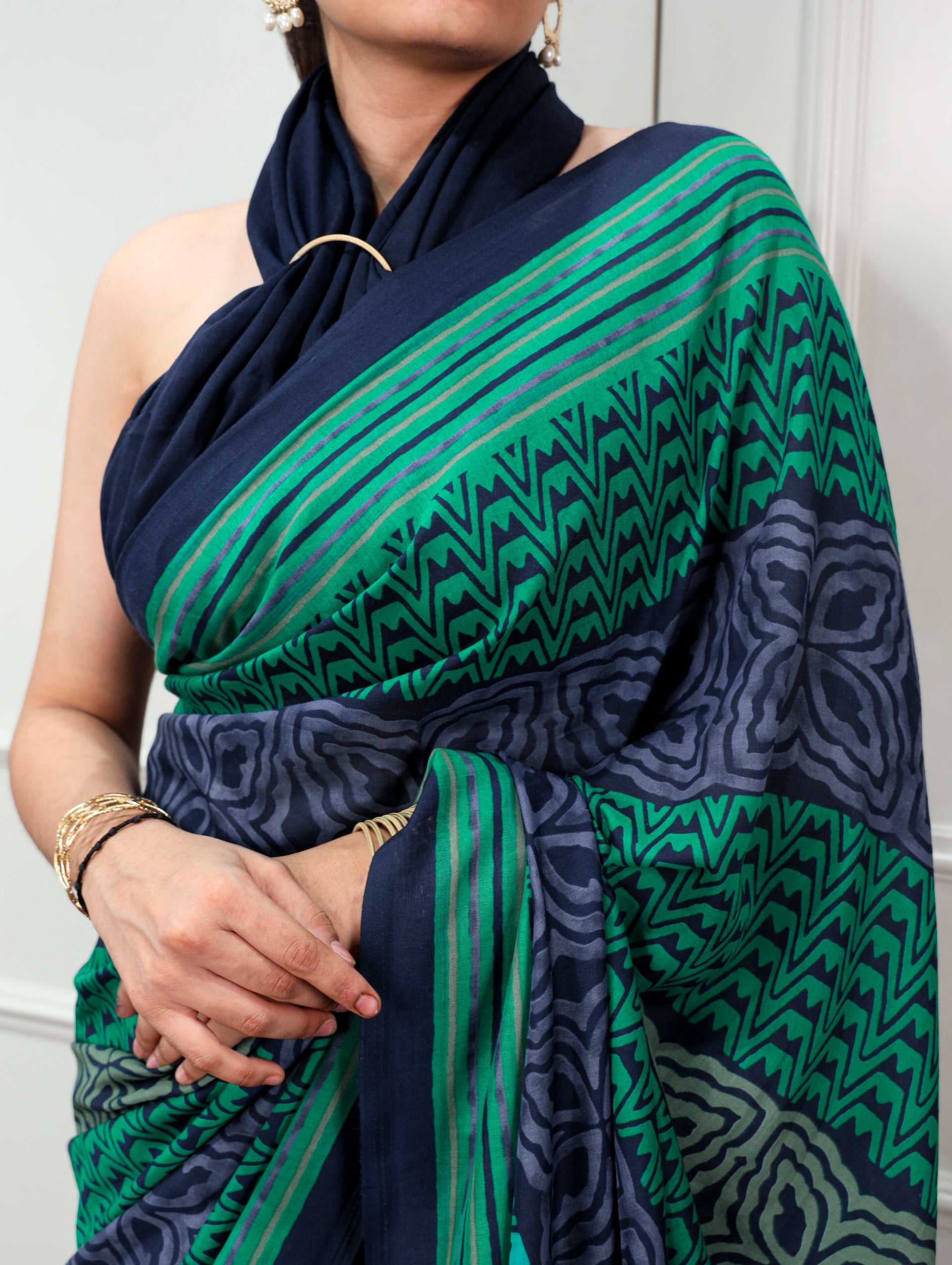 Poly Mal Cotton Printed Saree – YUTIKA-01.550SS