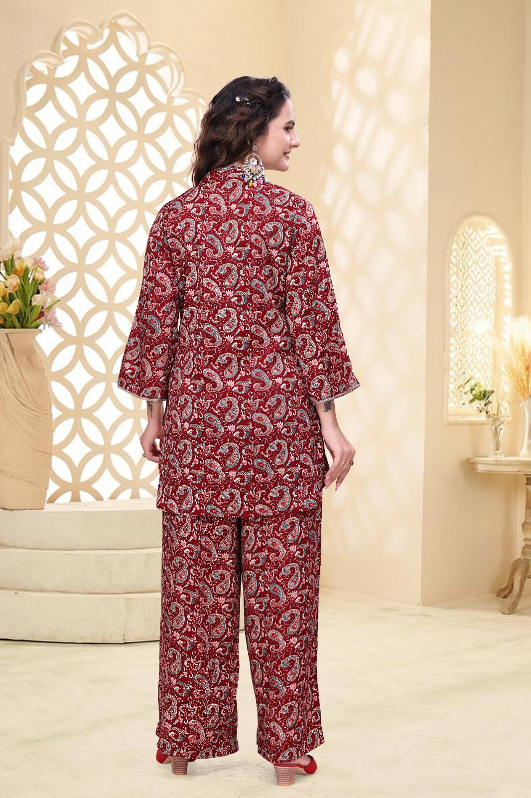 Printed Co-Ord Set for Women Casual Wear ssvf_Code 682