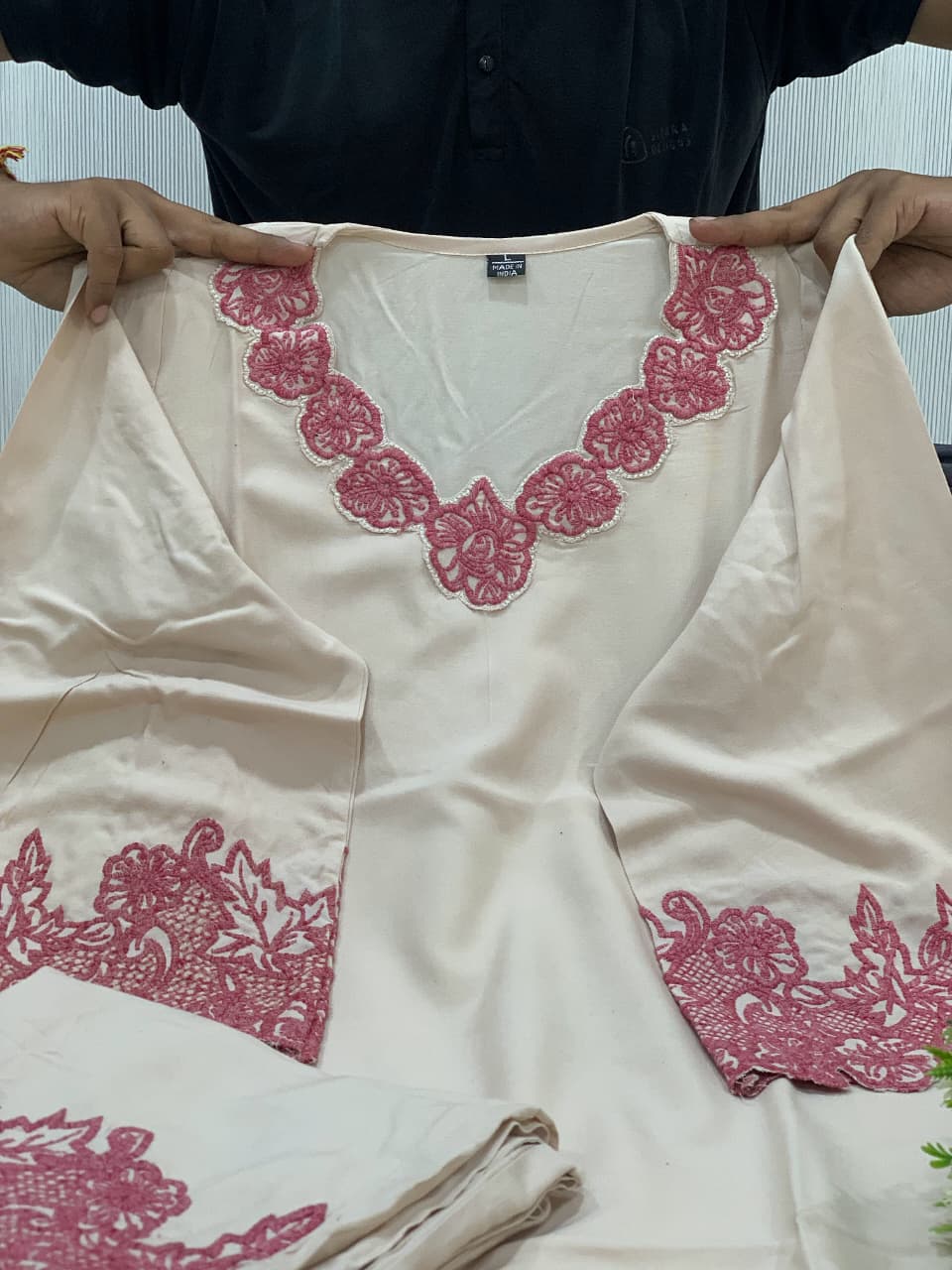 Rayon Cotton Embroidered Karachi Cord Set ssvf_Karachi Cord Set_ssvf.970