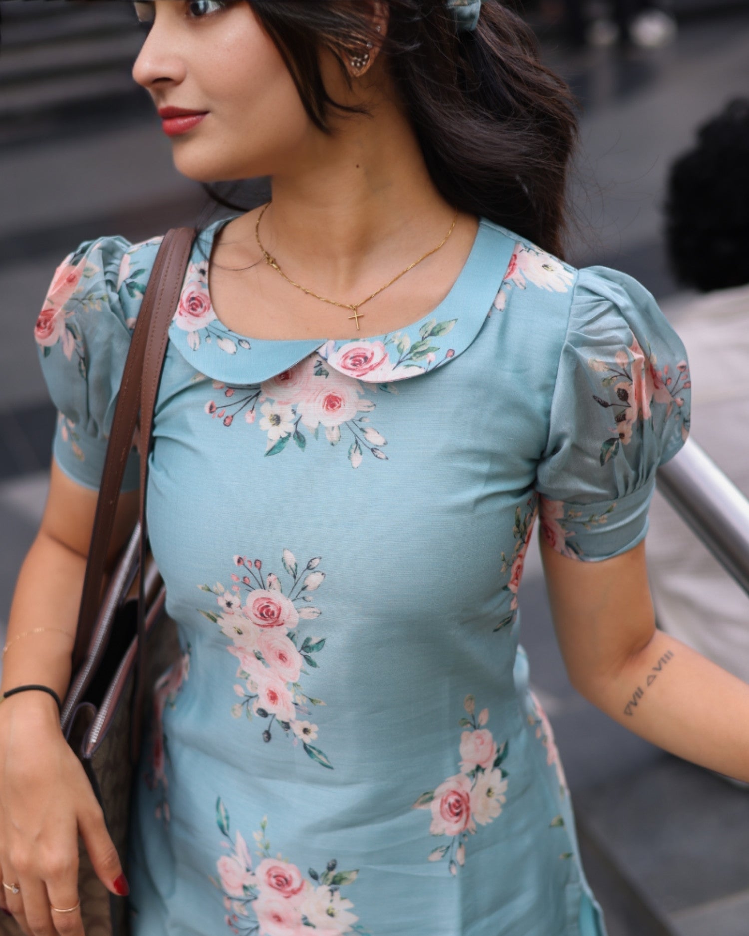 Blue Aqua Kurti