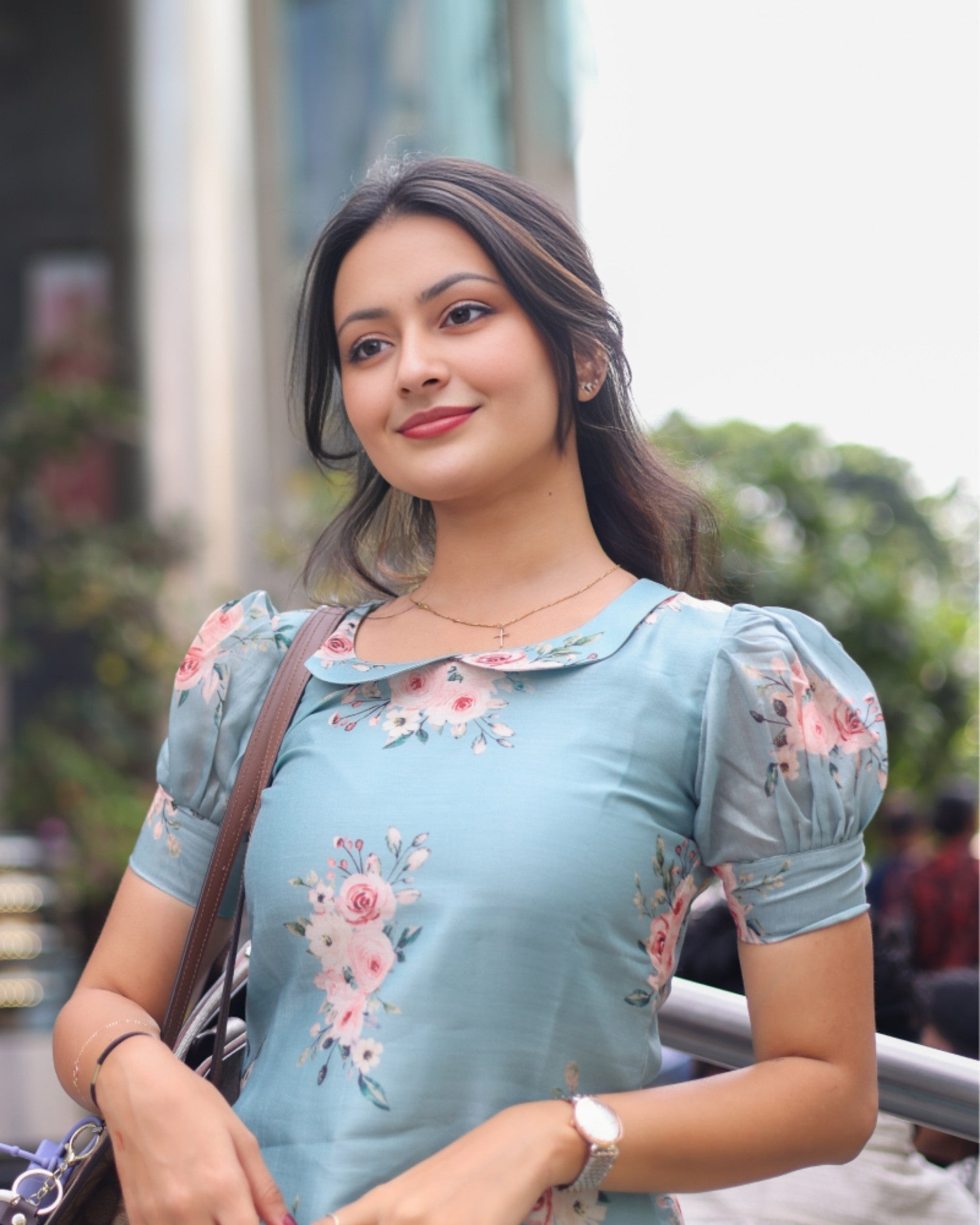 Blue Aqua Kurti