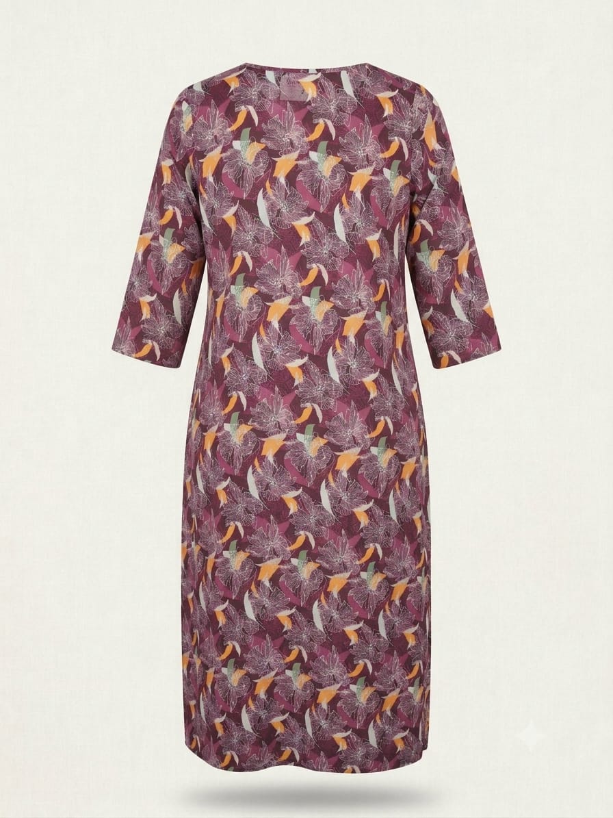 Premium Rayon Slub Floral Printed Women’s Kurti – Soft, Comfortable & Stylish (S to XXL)